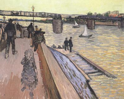 Vincent Van Gogh The Bridge at Trinquetaille (nn040 china oil painting image